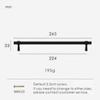 Gilria Wardrobe Appliance Handle