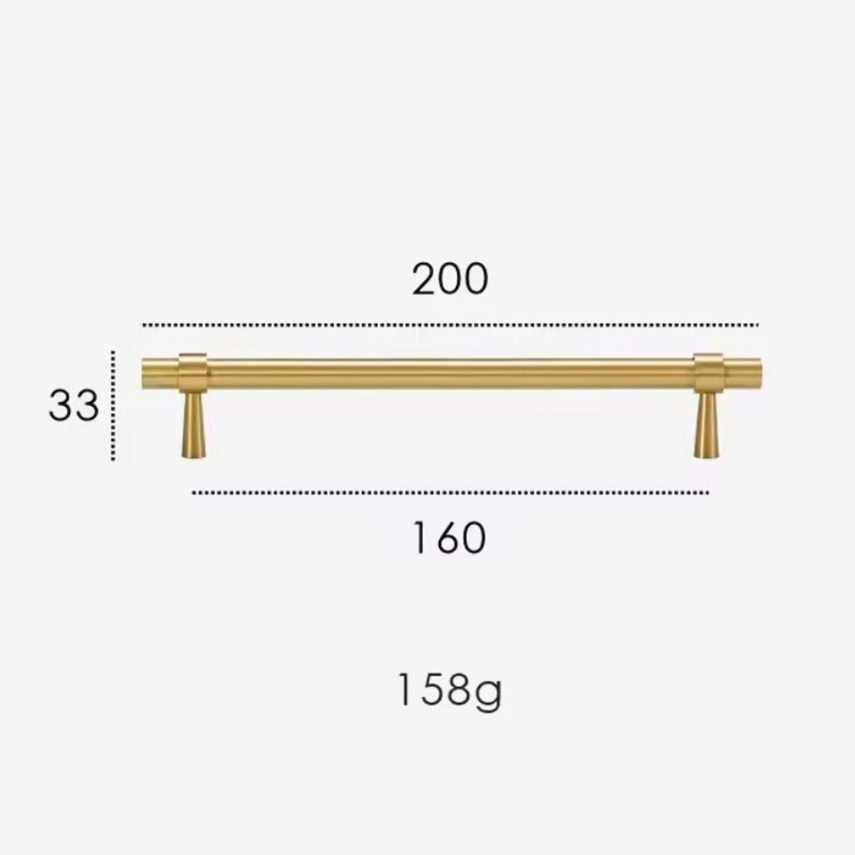 Gilria Wardrobe Appliance Handle