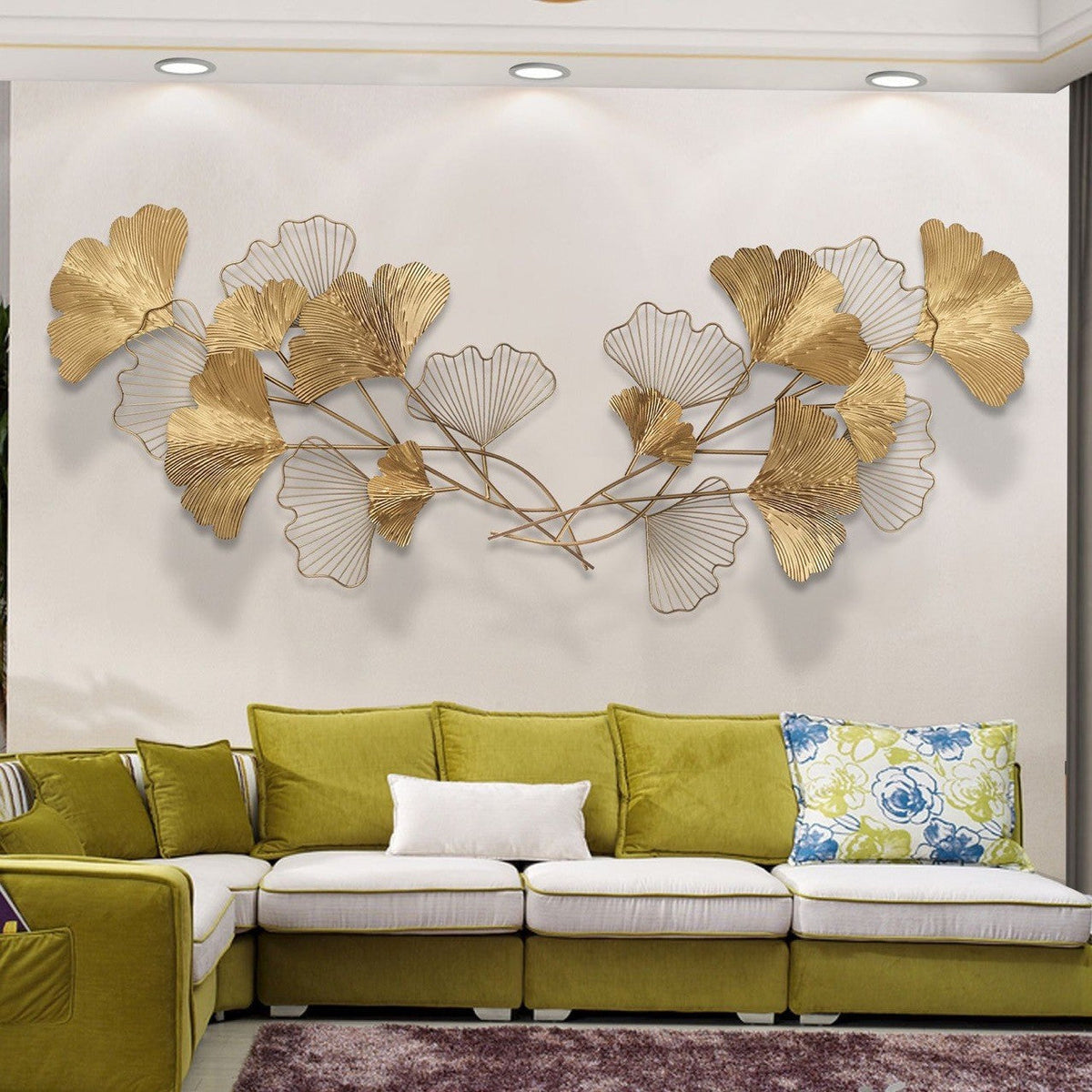 Ginkgo Leaf Decorative Wall Art | Kelmera