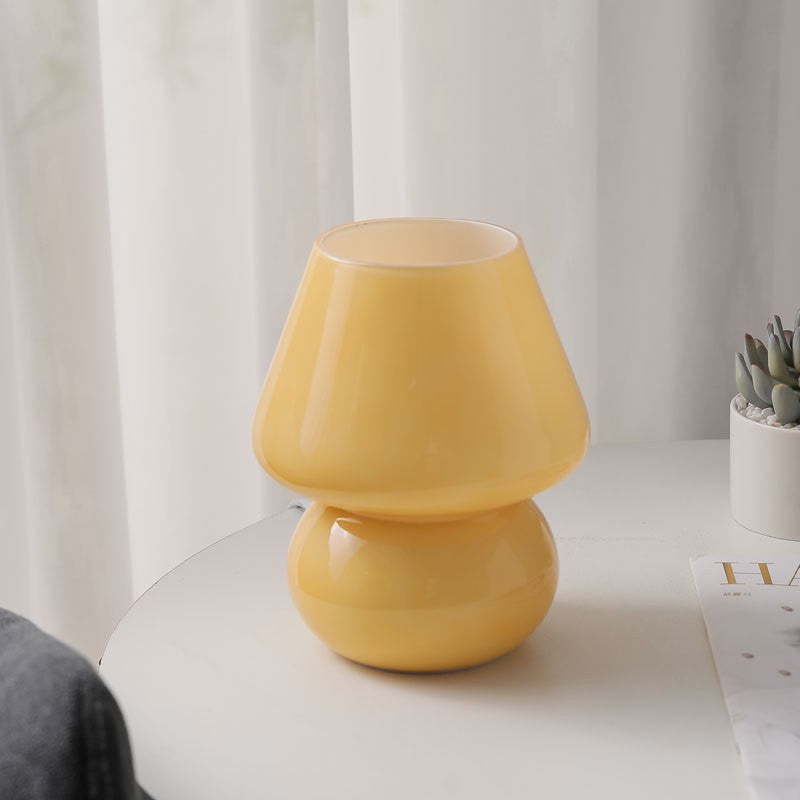 Glass Mosaic Mushroom Table Lamp | Kelmera