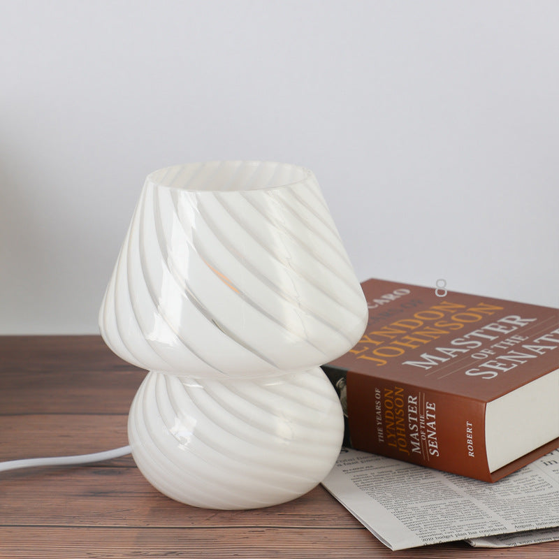 Glass Mosaic Mushroom Table Lamp | Kelmera