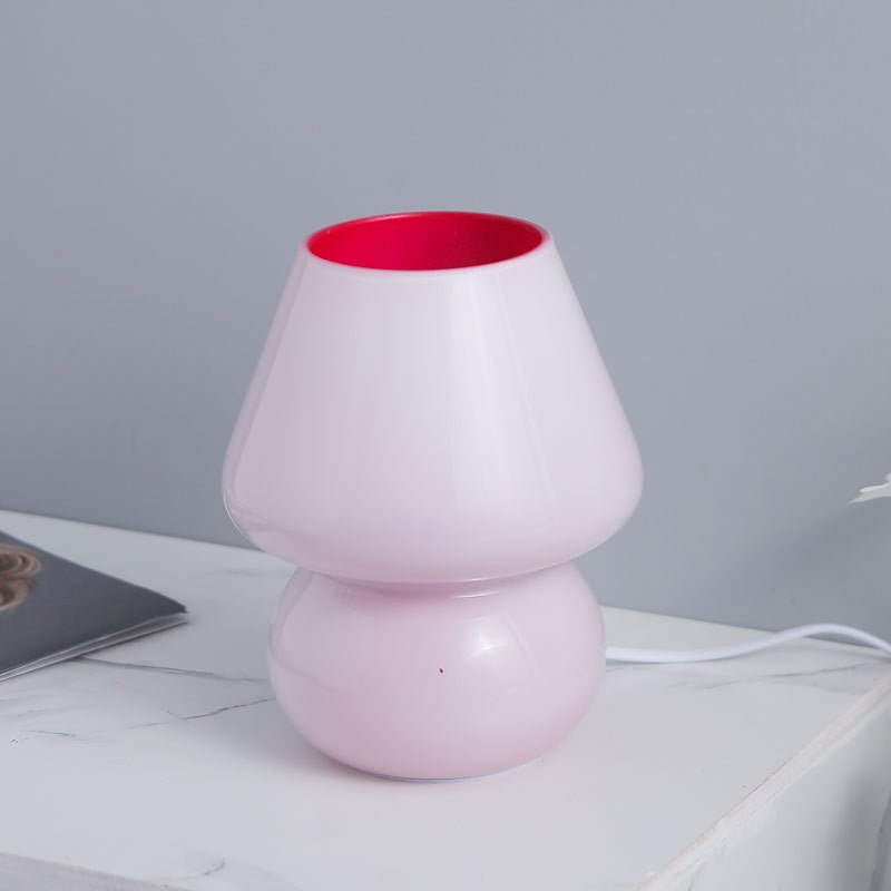 Glass Mosaic Mushroom Table Lamp | Kelmera