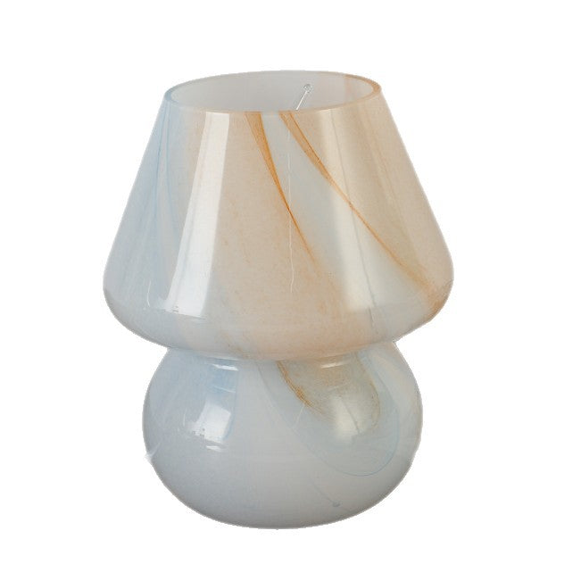 Glass Mosaic Mushroom Table Lamp | Kelmera