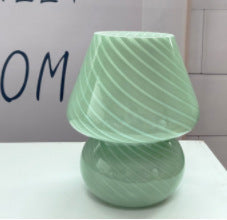 Glass Mosaic Mushroom Table Lamp | Kelmera