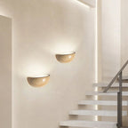 Glenheath Travertine Wall Lamp