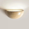 Glenheath Travertine Wall Lamp