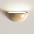 Glenheath Travertine Wall Lamp