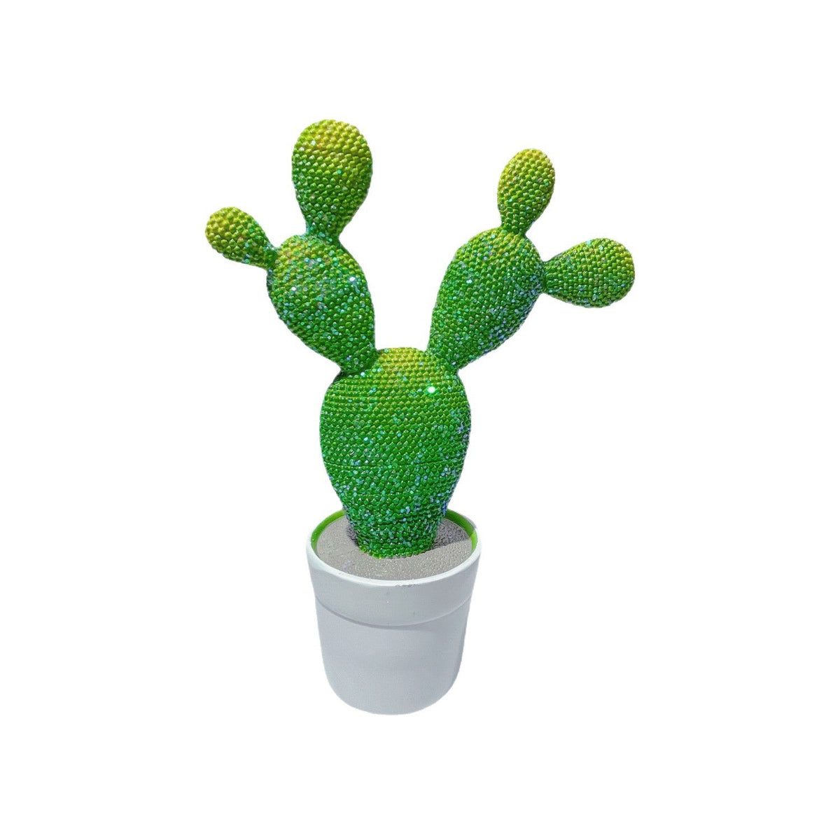 Glittering Cactus Decoration Figure | Kelmera