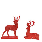Glittering Reindeer Decorative Figure | Kelmera