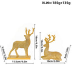Glittering Reindeer Decorative Figure | Kelmera