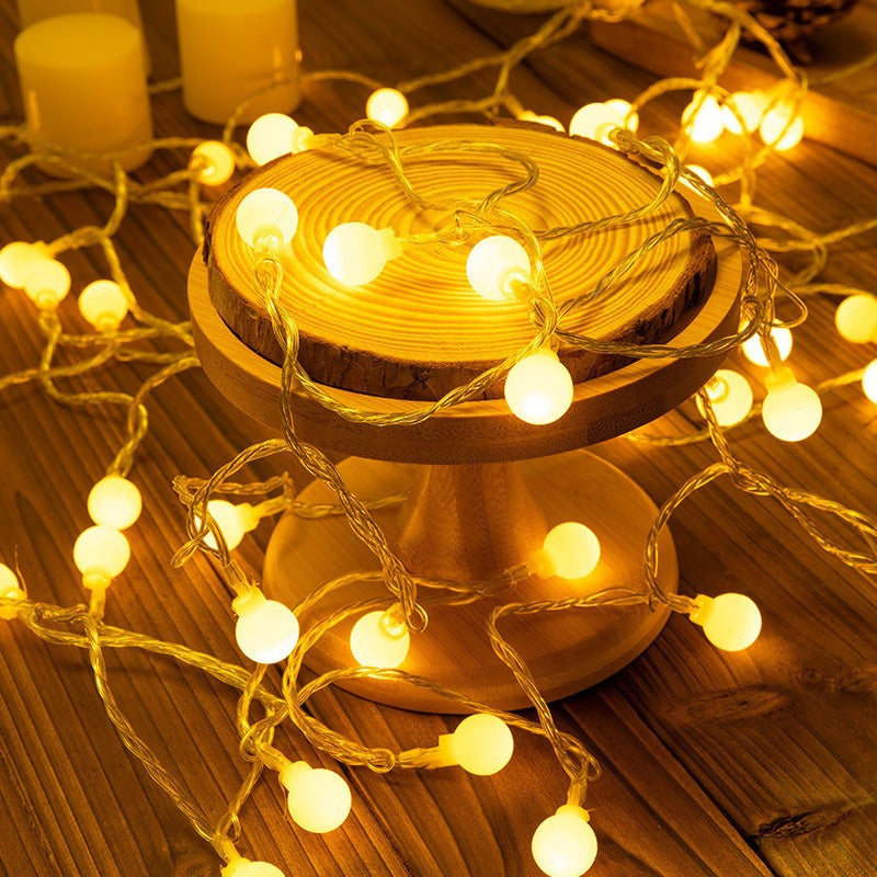Globe LED String Lights for Atmospheric Home Decor | Kelmera