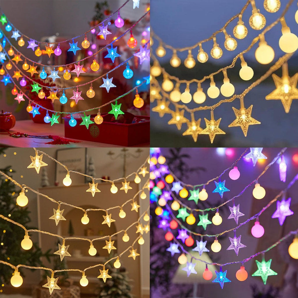 Globe LED String Lights for Atmospheric Home Decor | Kelmera