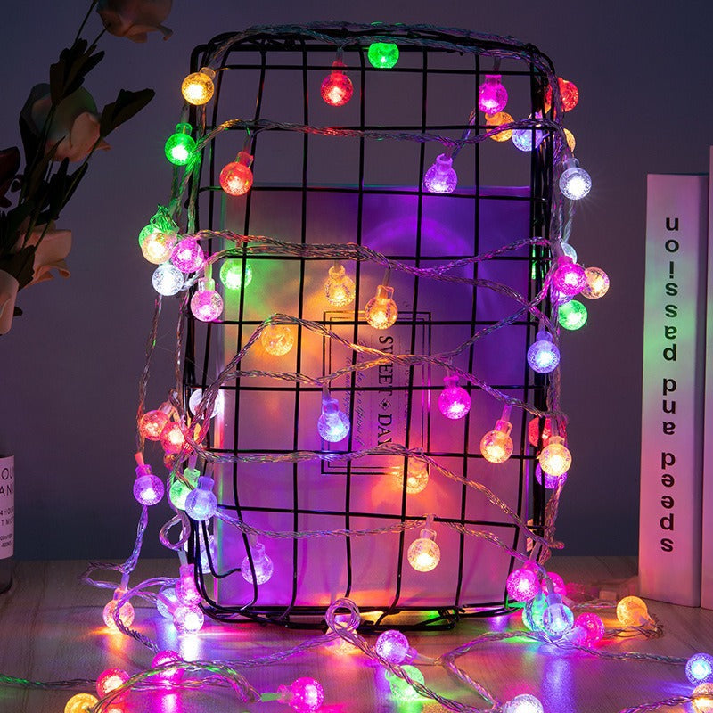 Globe LED String Lights for Atmospheric Home Decor | Kelmera
