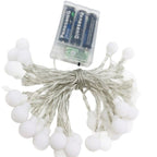 Globe LED String Lights for Atmospheric Home Decor | Kelmera