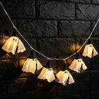 Halloween LED Ghost Witch Light String Garland | Kelmera