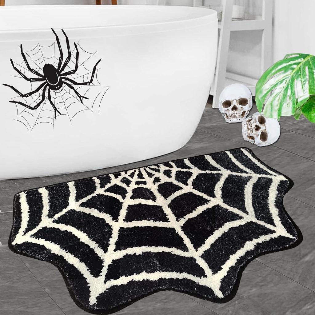 Halloween-Themed Ghost Bath Mat | Kelmera