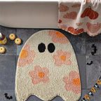 Halloween-Themed Ghost Bath Mat | Kelmera