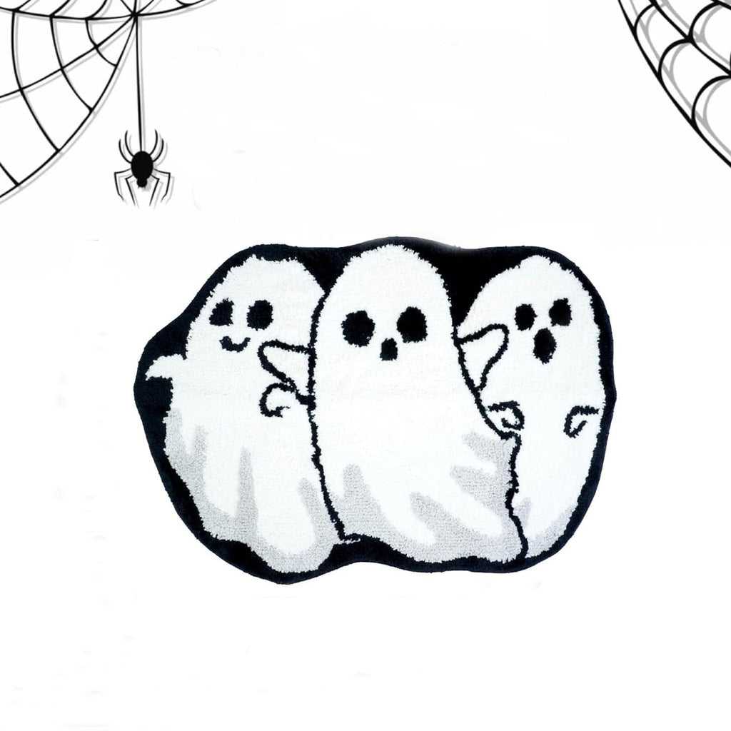 Halloween-Themed Ghost Bath Mat | Kelmera