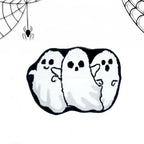 Halloween-Themed Ghost Bath Mat | Kelmera