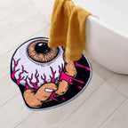 Halloween-Themed Ghost Bath Mat | Kelmera