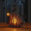 Halloween Witch Lantern Sculpture Table Lamp | Kelmera