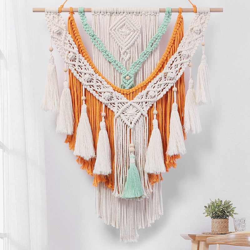 Hand-Knotted Macrame Wall Hanging | Kelmera