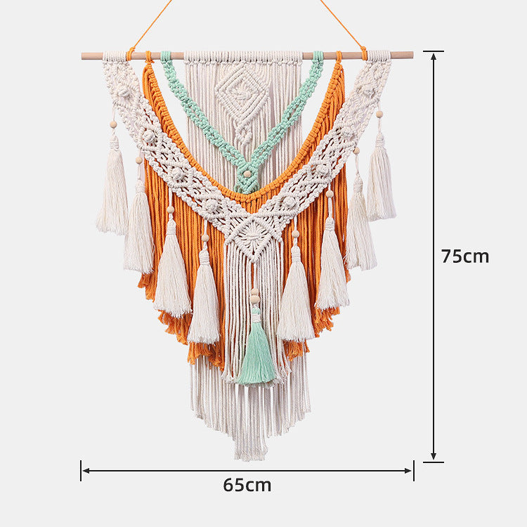 Hand-Knotted Macrame Wall Hanging | Kelmera
