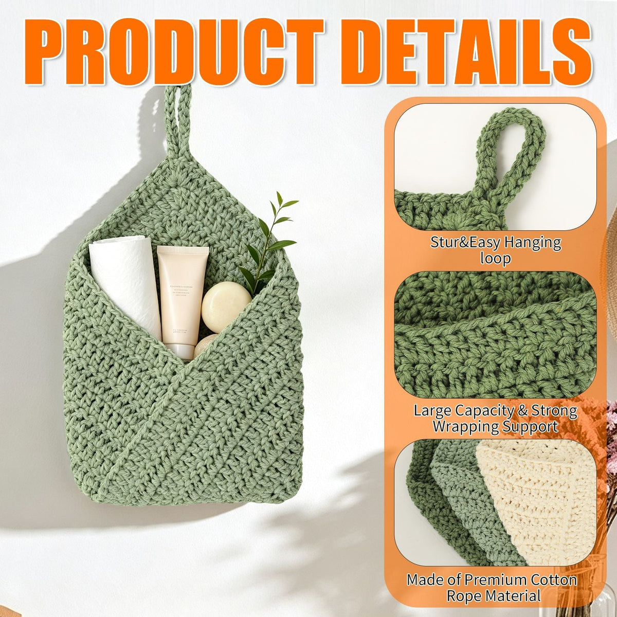 Hand-Knotted Storage Bag | Kelmera