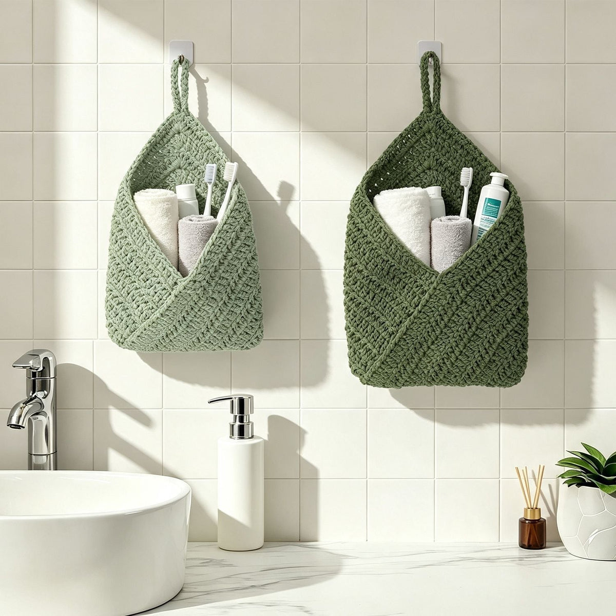 Hand-Knotted Storage Bag | Kelmera