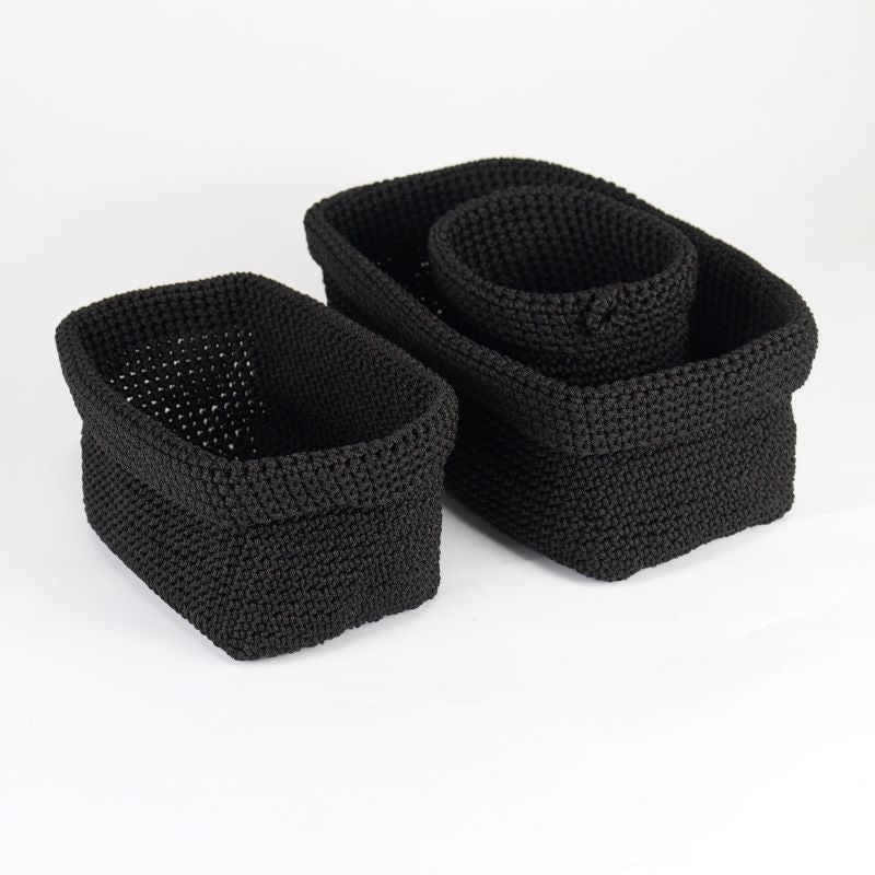 Hand-Knotted Storage Baskets | Kelmera