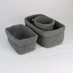 Hand-Knotted Storage Baskets | Kelmera