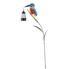 Hand-Painted Kingfisher Garden Lantern Stake | Kelmera