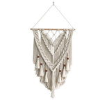 Hand-Woven Macrame Wall Hanging with Decorative Tassels | Kelmera
