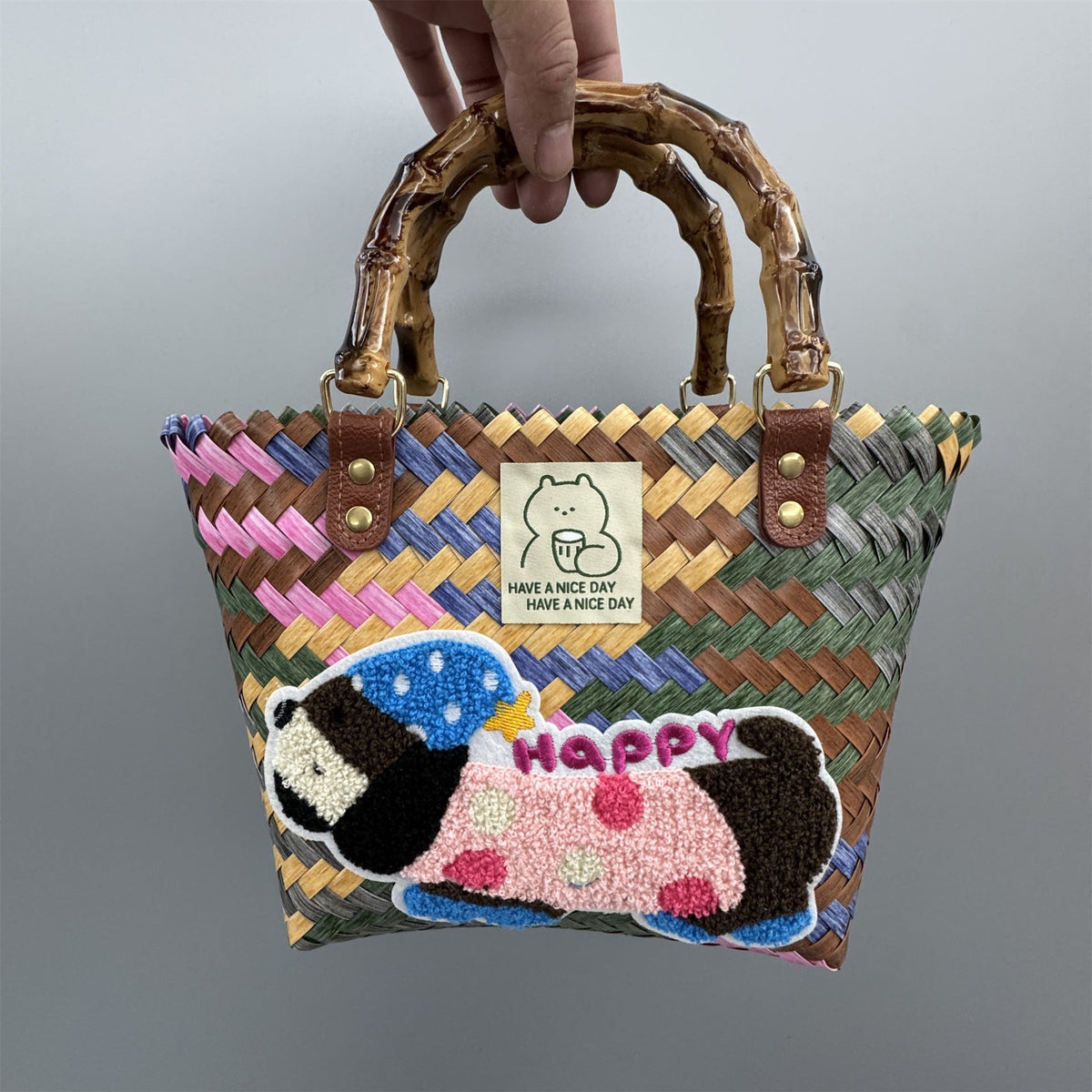 Handbag Bamboo Handwoven | Kelmera