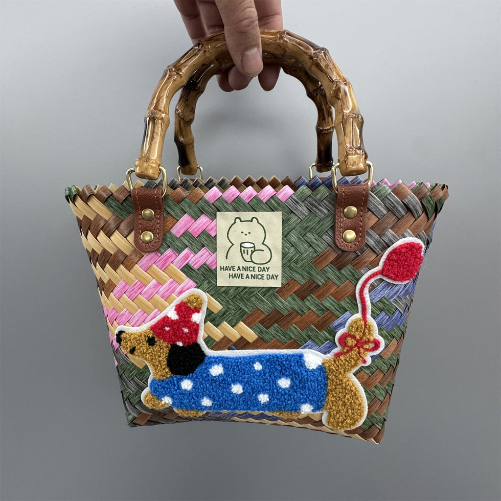 Handbag Bamboo Handwoven | Kelmera
