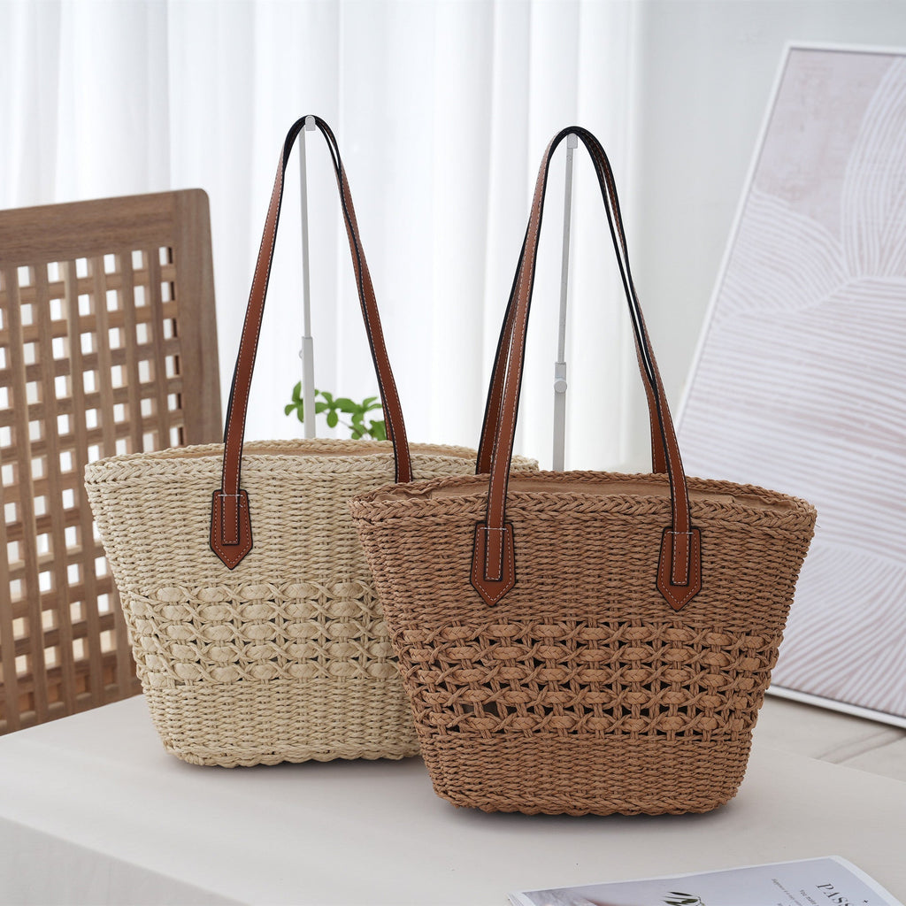 Handbag Beige Brown Modern Design | Kelmera