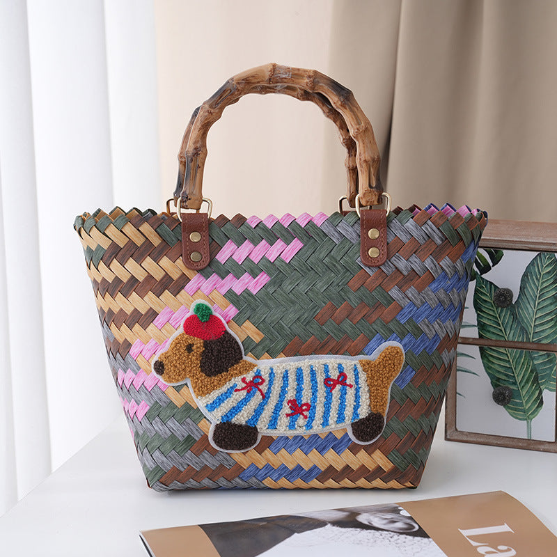 Handbag Wood Handwoven | Kelmera