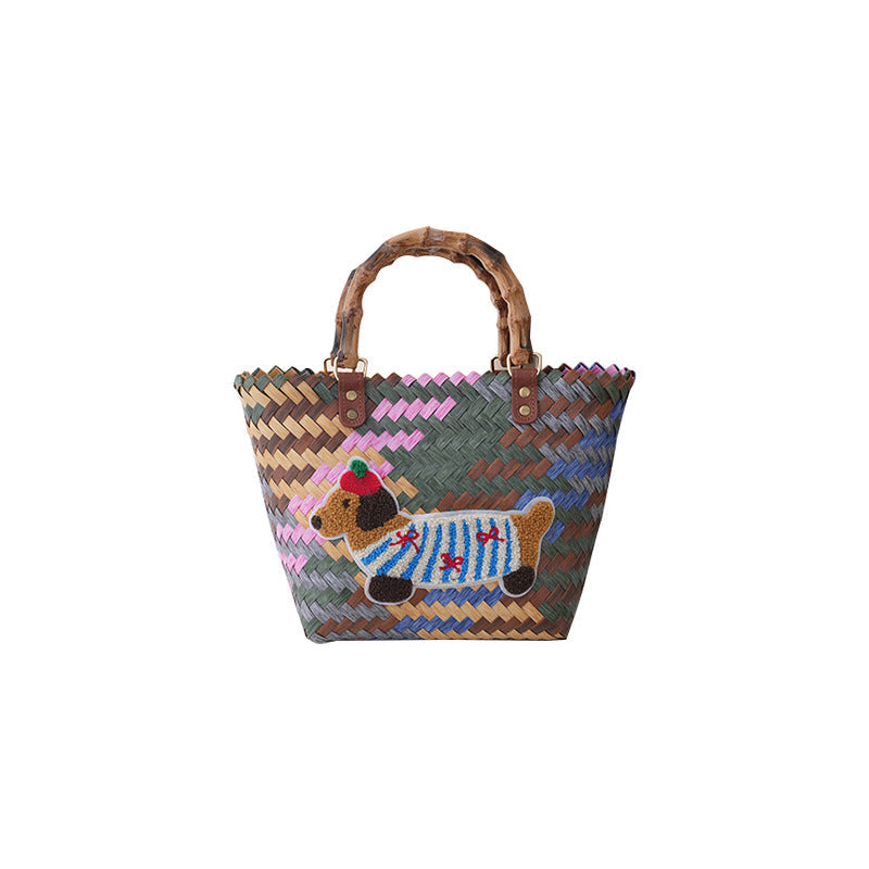 Handbag Wood Handwoven | Kelmera