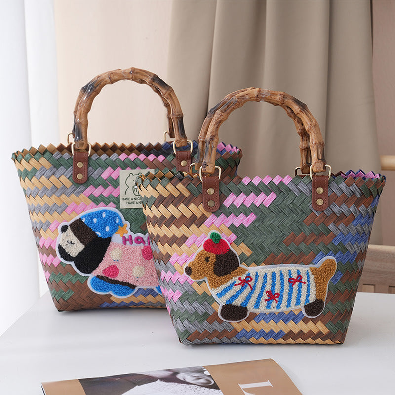 Handbag Wood Handwoven | Kelmera