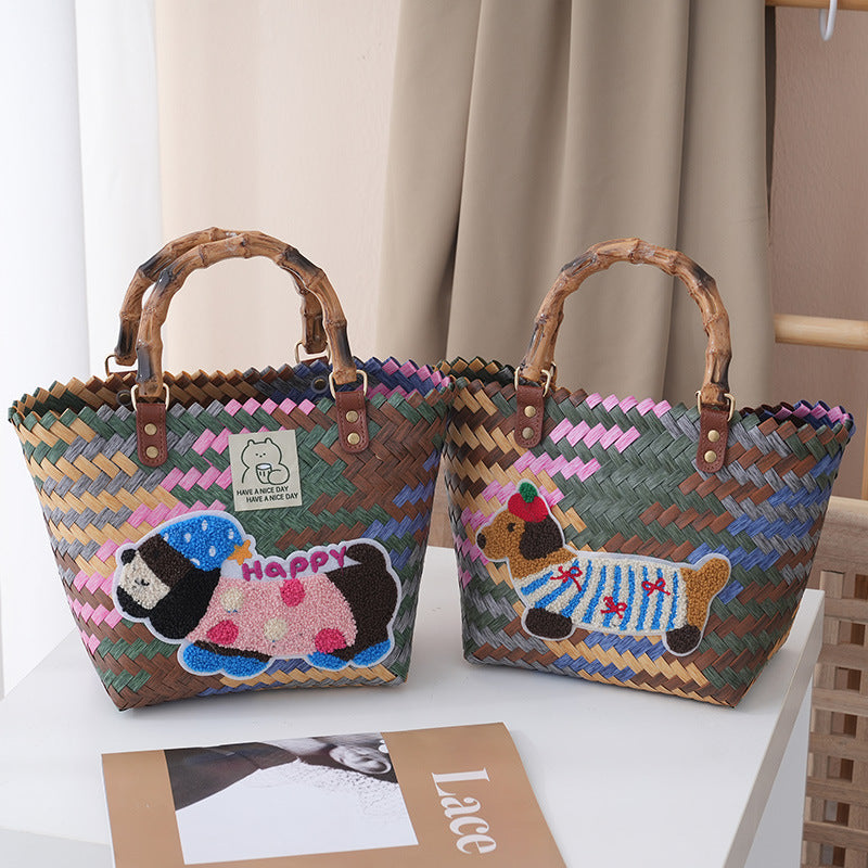 Handbag Wood Handwoven | Kelmera