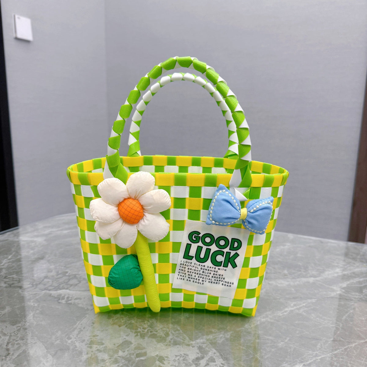 Handbag Yellow Green | Kelmera