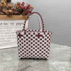 Handbag Yellow White Beige | Kelmera
