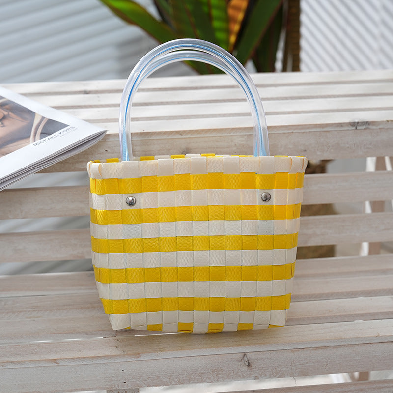 Handbag Yellow White | Kelmera