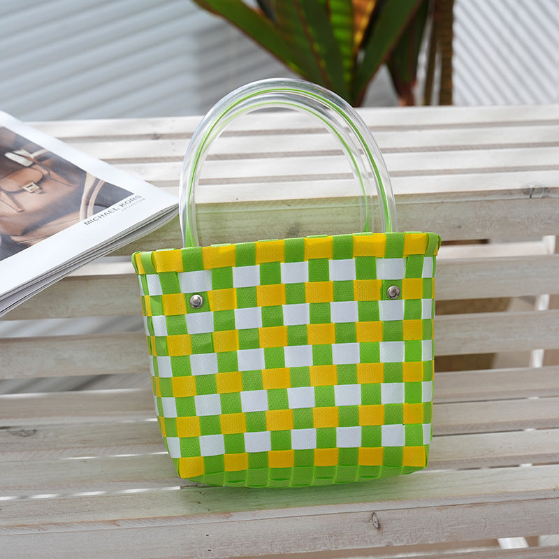 Handbag Yellow White | Kelmera