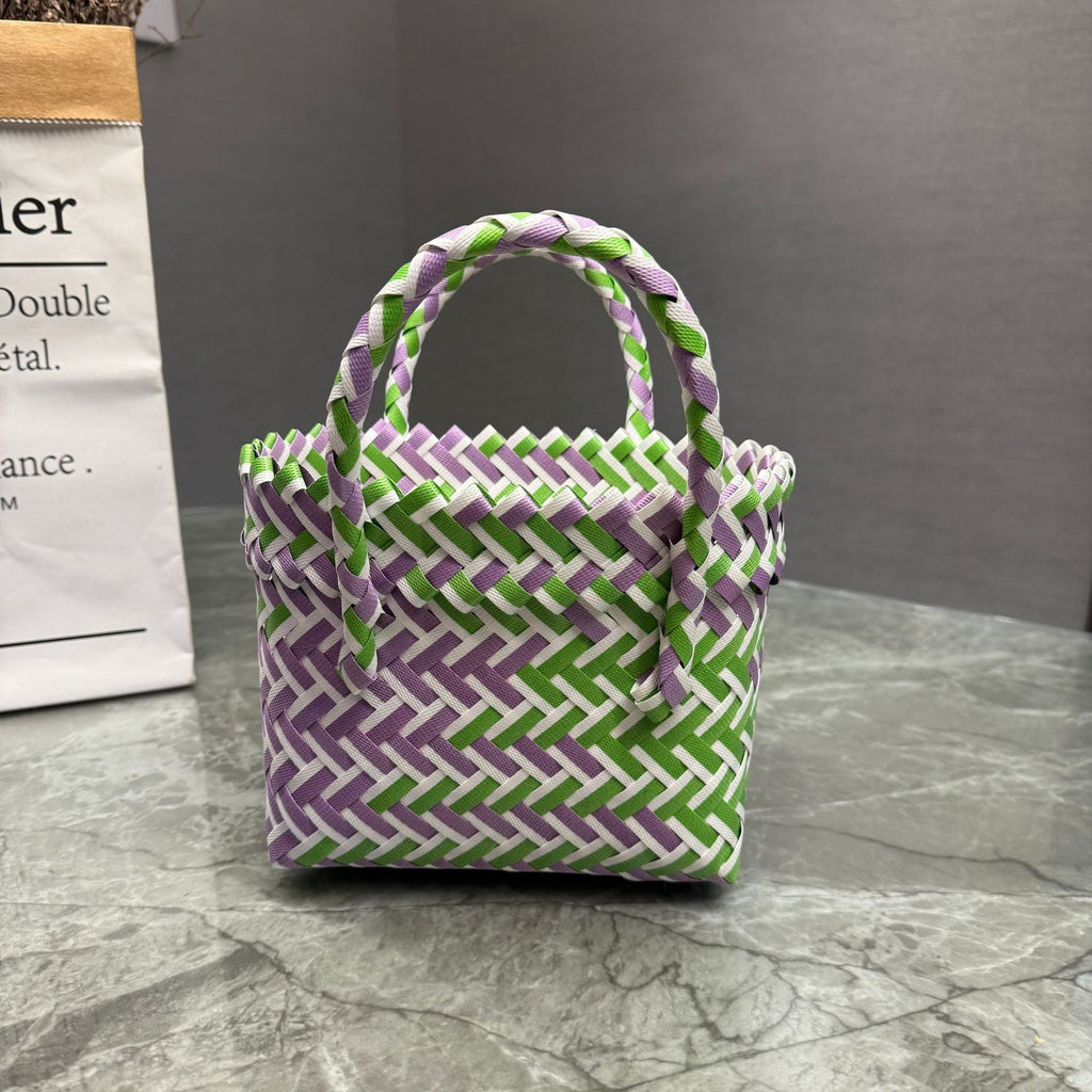 Handcrafted Basket Bag in Stylish Design | Kelmera