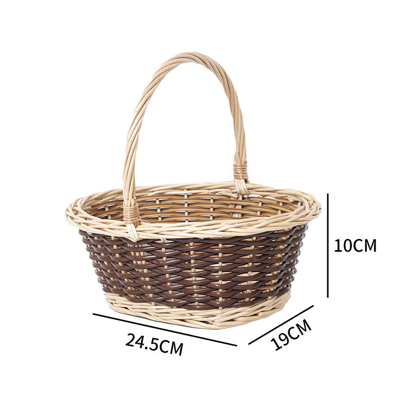 Handcrafted Basket Brown | Kelmera