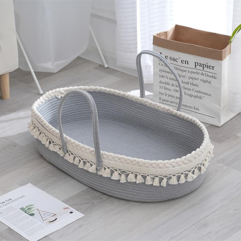 Handcrafted Basket Gray | Kelmera