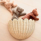 Handcrafted Basket in Shell Design | Kelmera