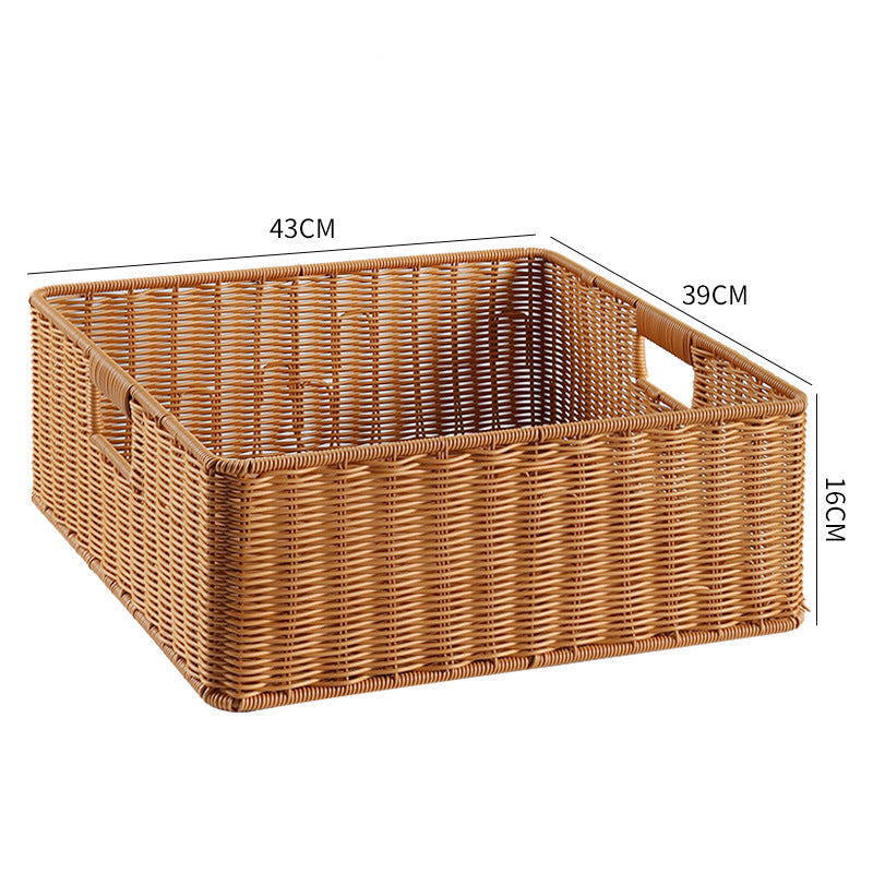 Handcrafted Basket Light Brown Dark Coffee | Kelmera