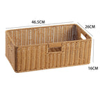 Handcrafted Basket Light Brown Dark Coffee | Kelmera